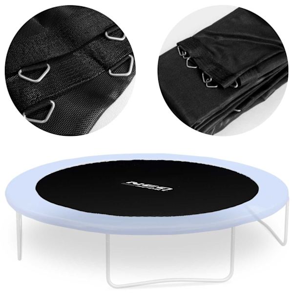 Trampolinmatta för trädgårdstrampolin 366-374 cm (12ft) med 64 fjädrarHållbar matta med högt studsDenna slitstarka och tätt vävda matta är desig