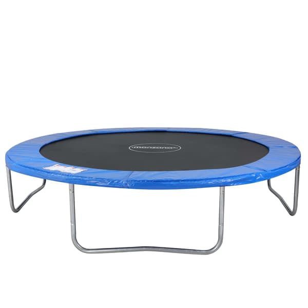 Trampolinfjäderskydd 14ft Blå, 15mm Tjock Kudde