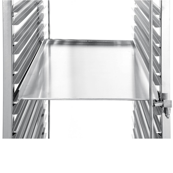 Stålvagn för transport av brickor, containrar, 15 x GN1/1 - Hendi 810613