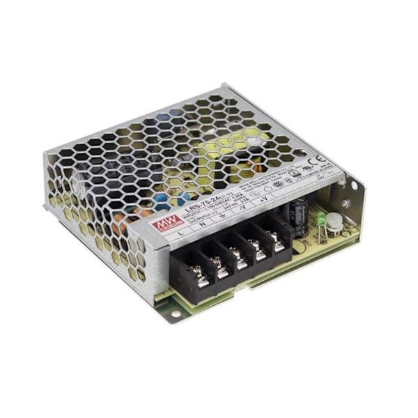 Ite Switching Power Supply - Enkelt udgang - 75 W - 24 V - Lukket ramme - Kun til professionel brug