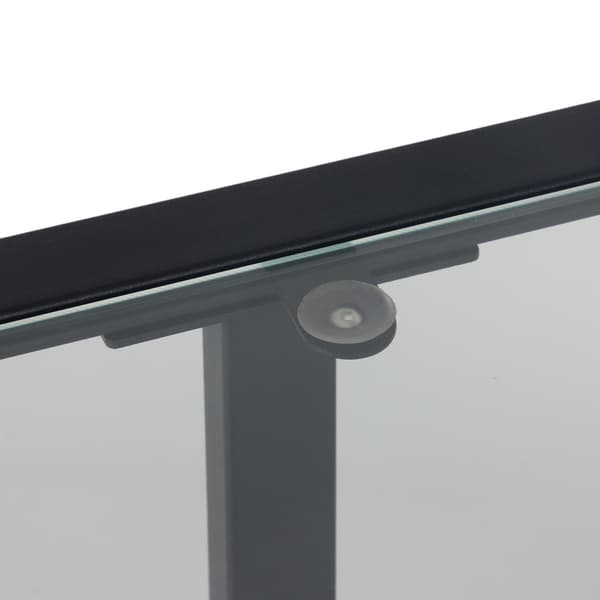 Konsolbord med 3 glashyllor – Modern design
