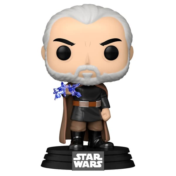 Star Wars Count Dooku Action Figur, 6-tommer samleobjekt
