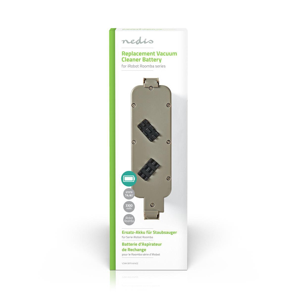 Pölynimurin Akku | Sopiva: iRobot iTouchless AV / iRobot M-288 / iRobot M-488 / iRobot Roomba 440 | Ni-MH | 14.4 V DC | 3300 mAh | 47.52 Wh