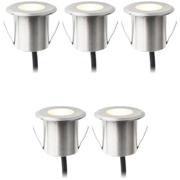 Dexter Decklight 5 kpl hopeaa