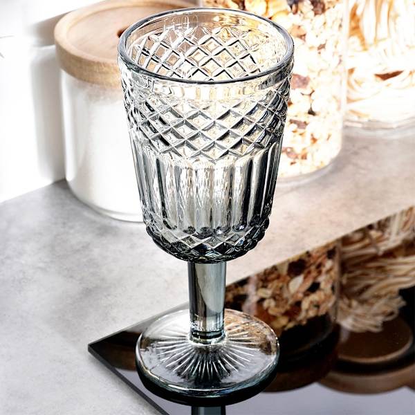 Vinglas sort glas 270 ml