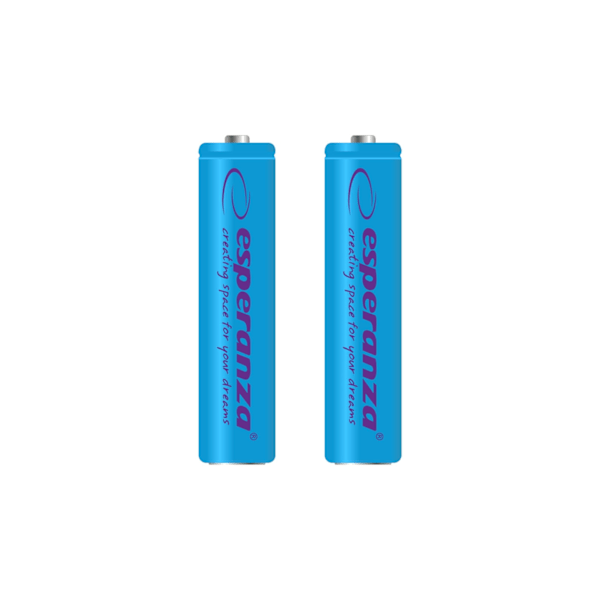 Esperanza genopladelige batterier Ni-Mh Aaa 1000Mah 2 stk.