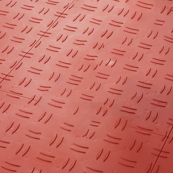 Sammanfogade garagegolvplattor, 30 x 30 cm, 25-pack, röda