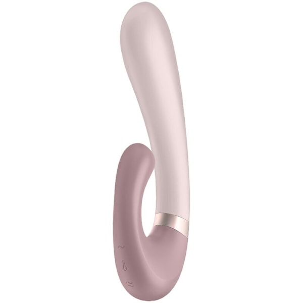 Satisfyer - Heat Wave Vibrator App vaaleanpunainen