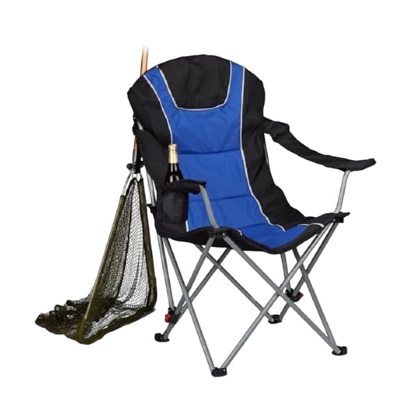 Sammenklappelig campingstol med polstring
