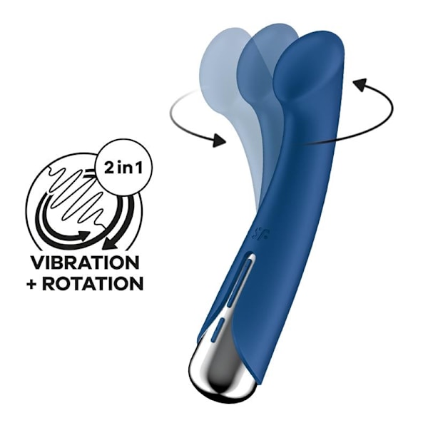 Spinning G-Spot 1 Vibe och Rotator Blue