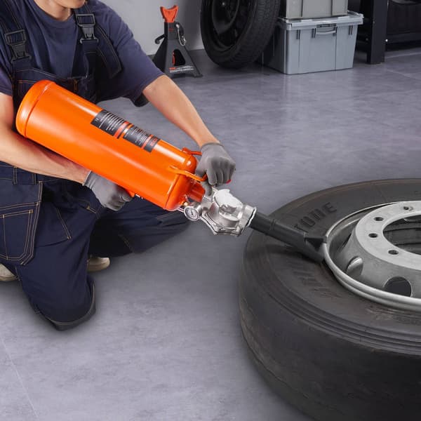Däcksätesluftbläster, 8L tank, 120 PSI handhållen