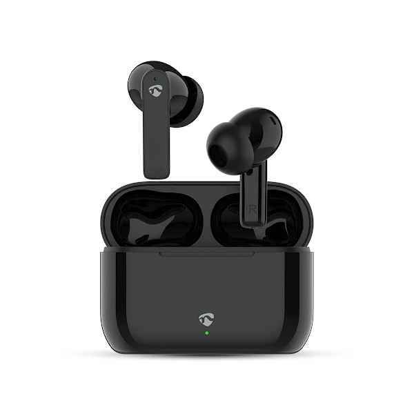 Fuldt trådløse høretelefoner | ENC (Environmental Noise Cancelling) | Bluetooth® | Maksimal batteriafspilningstid: 24 timer | Tryk på kontrol | Opladn