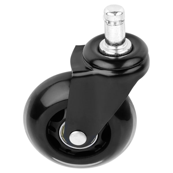Kumituolin pyörät 6,3 cm / 11 mm 5 kpl.