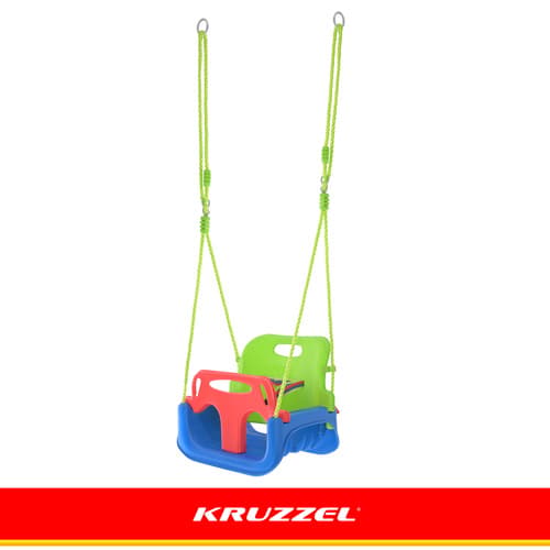 3-i-1 barngunga, justerbara rep, 30 kg kapacitet