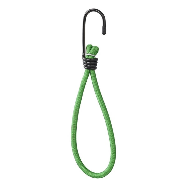 Krokmetall med elastisk ögla för trailernät/tält/presenning