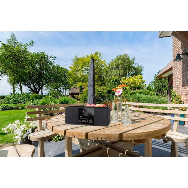DABMAN i200 Monitoiminen stereoradio DAB+ / FM / Internet Musta
