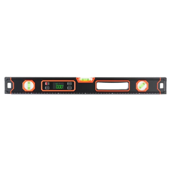 Digital vattenpass, 600 mm magnetisk, bakgrundsbelyst display, IP54