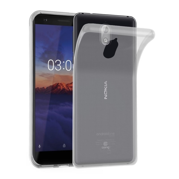 Crong Crystal Slim Cover - Skyddsfodral för Nokia 3.1 (klar)