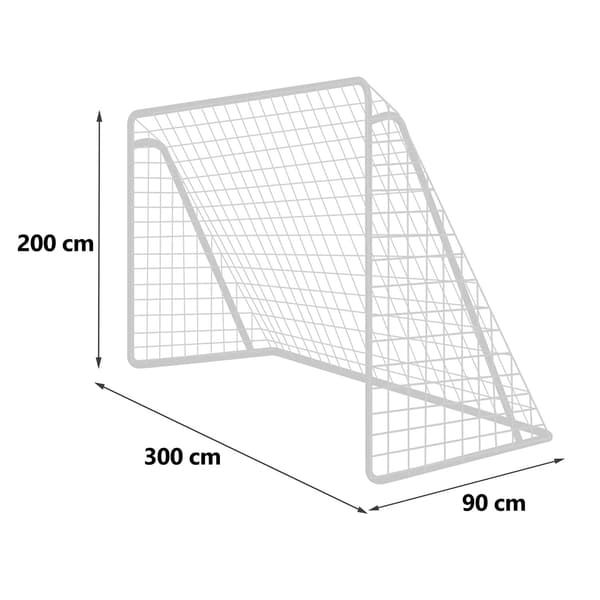 Fodboldmål 300 x 200 x 90 cm NS-496