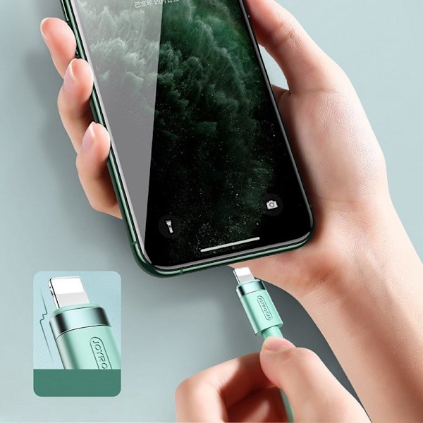 iPhone USB - Lightning kabel 2,4A 1,2m sort