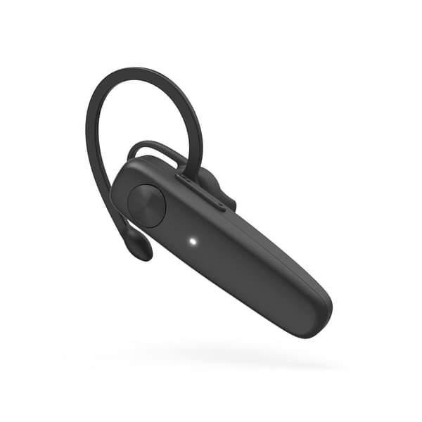 Mono Bluetooth-headset, röststyrning, lätt, svart