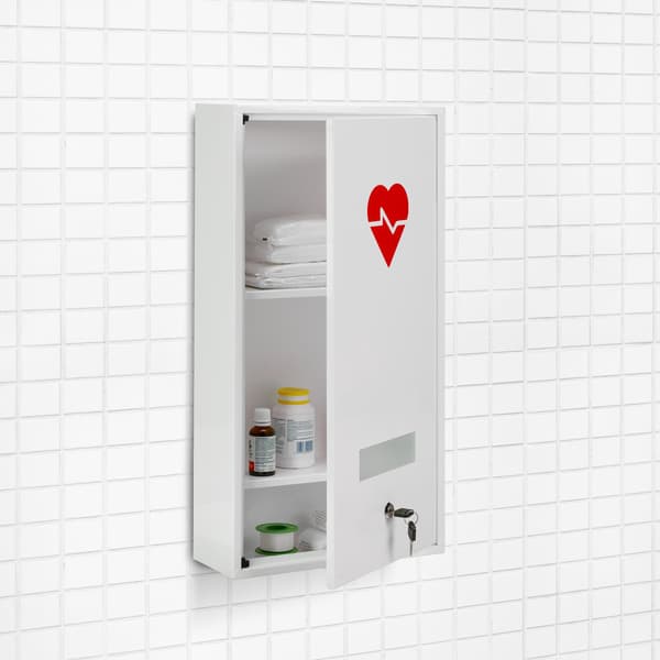 Låsbart medicinskab
