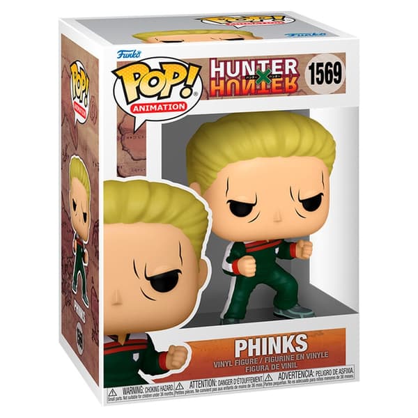 Hunter x Hunter Phinks figur, 7-tums samlarleksak