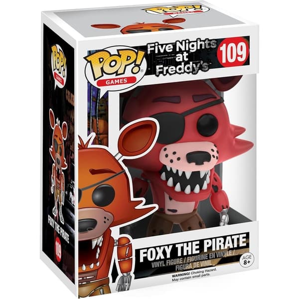 Five Nights At Freddy's Foxy Action Figur, 5-tommer samleobjekt
