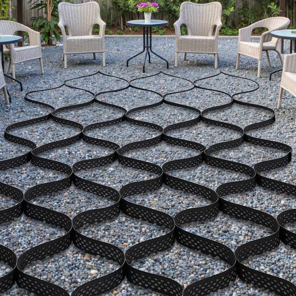 Grusgitter 7,5 cm, 61 x 25 cm permeabel HDPE