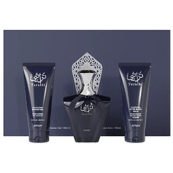 Afnan - Turathi Blue Gift set EDP 90 ml, aftershave balm 100 ml and shower gel 100 ml 90ml