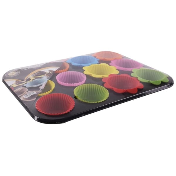 Non-stick muffinsforme - Perfekt til 12 muffins