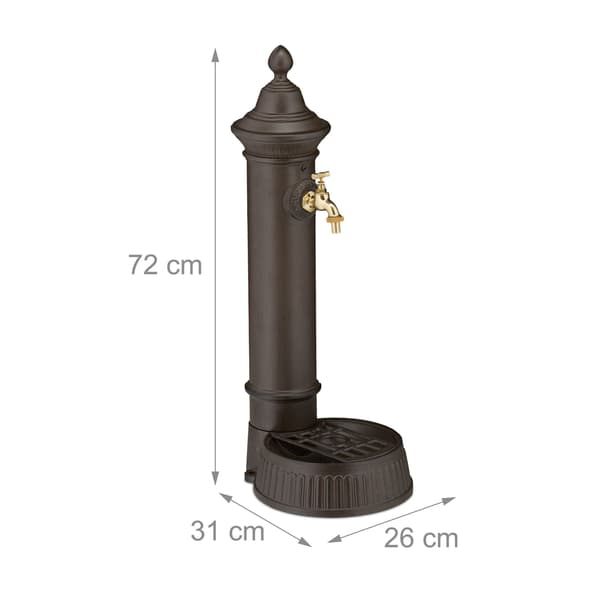 Stående springvand antik 72 cm