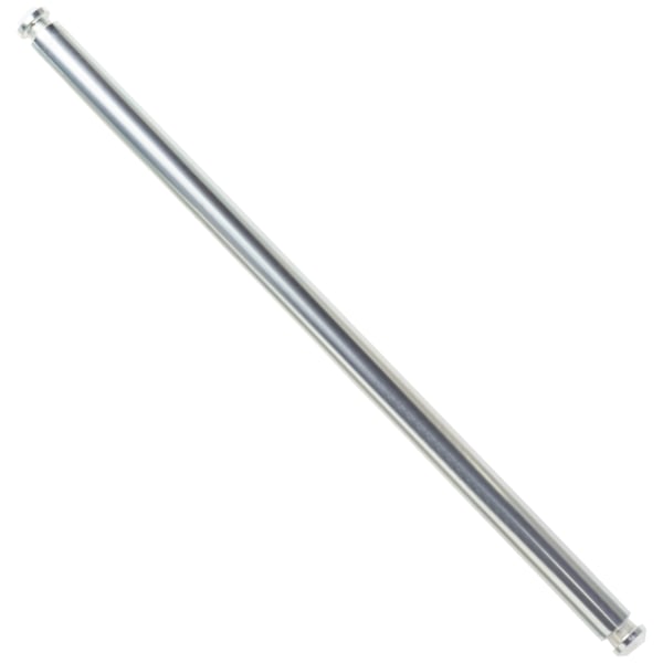 Akseli jätesäiliökauhan pyörille, pituus 120L. 460 mm