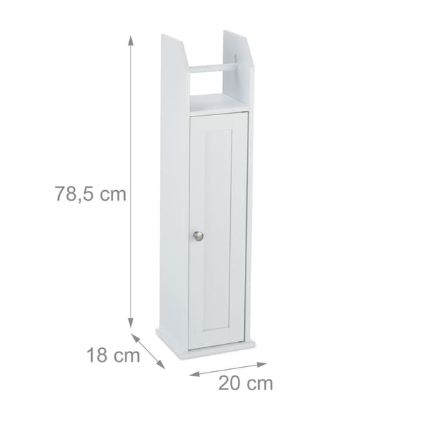 Fritstående toiletpapirholder