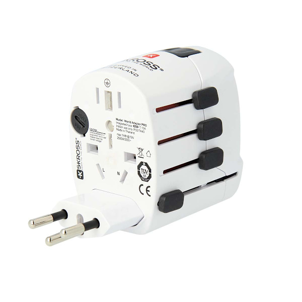Rejseadapter World PRO Jordet