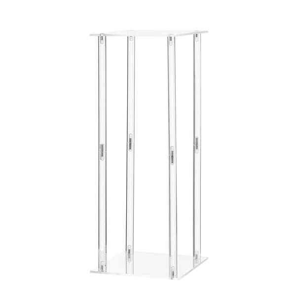 Bröllopsblomstställ, set med 10-pack, 50 cm akrylpelare