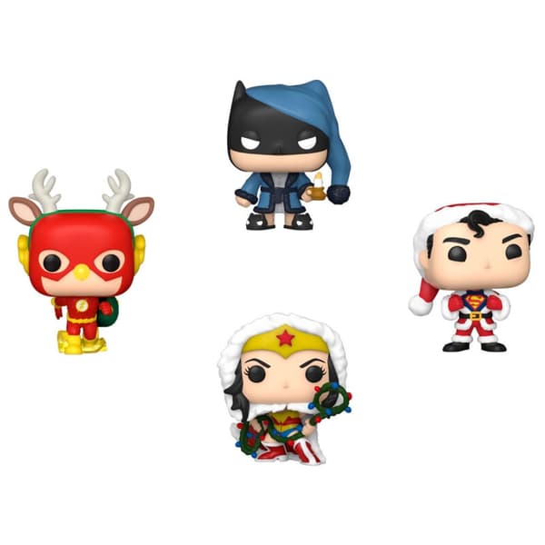 DC Comics Pocket POP-pakke: 4 feriefigurer