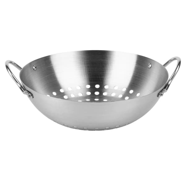 Grøntsagsgrillkurv, Rustfrit Stål, Perforeret, 20,5 cm