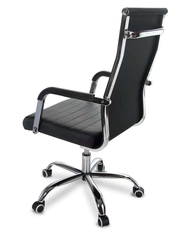 Modern design Sofatel Boston kontorsfåtölj, svart