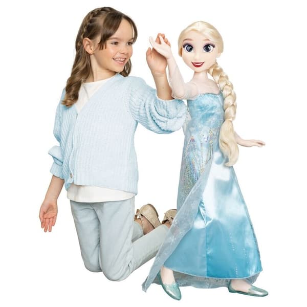 Frozen Elsa Doll 80cm - Perfekt för lek och samling