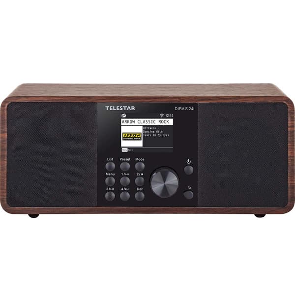DIRA S 24i Monitoiminen Stereoradio DAB+ / FM / Internet / Bluetooth Puu