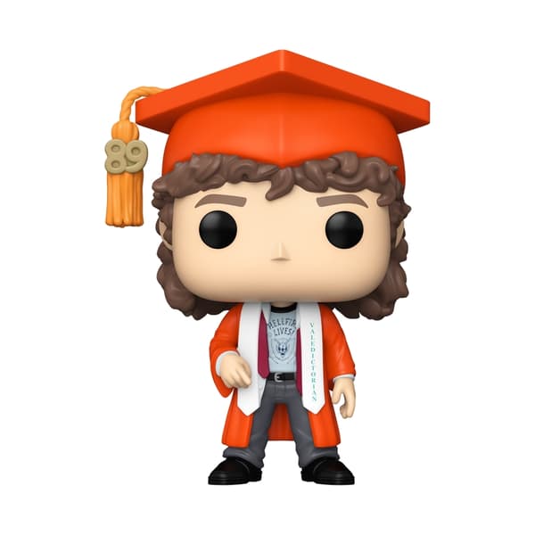 Stranger Things S5 Dustinin valmistujaisvinyylihahmo