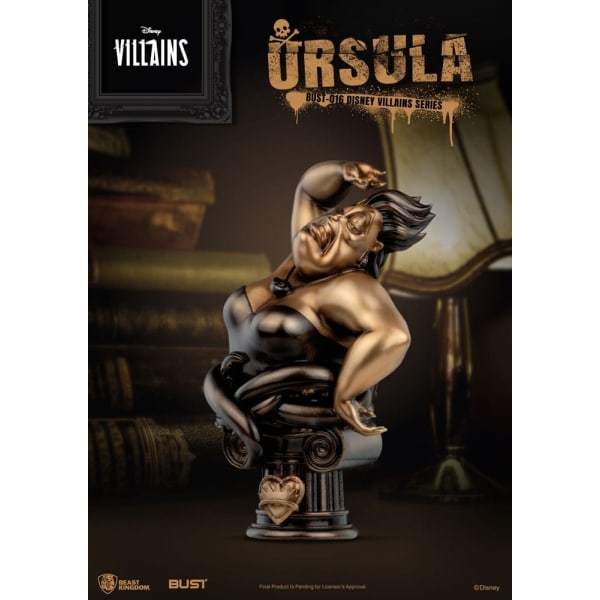 Disney Villains Series PVC Buste Ursula 16 cm