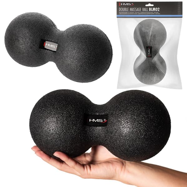 Lacrosse Dobbelt massagebold 12x24 cm