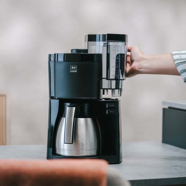 Kaffemaskine, Sort, 1,25L, Aromavælger