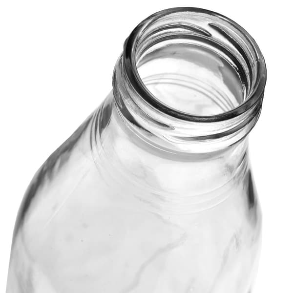 Glas mælkeflaske 1 l