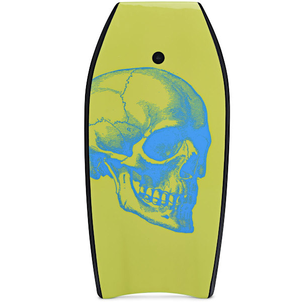 Bodyboard lätt simbräda med EPS kärna & XPE yta för stranden för barn och vuxna 106cm grön