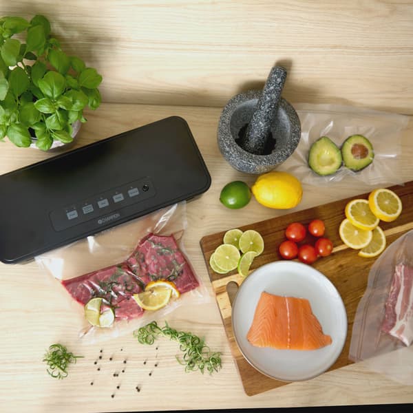 Sous Vide-kit med vakuumförpackare och 4 rullar