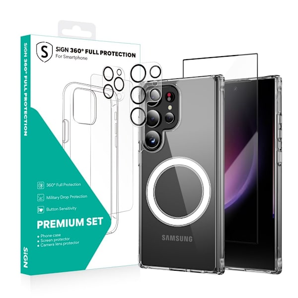 Sign 360 Complete Protection Package til Samsung Galaxy S24 Ultra
