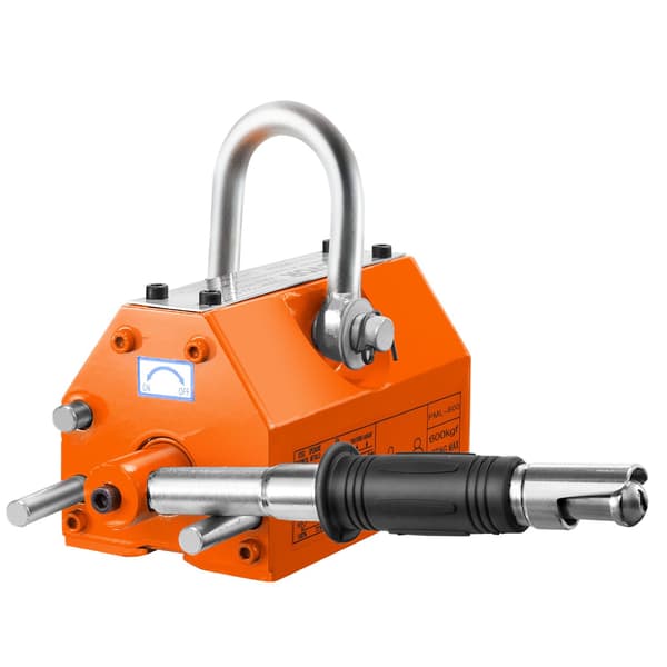 Magnetisk lyftare 1320 lb, permanent lyftmagnet, utlösning